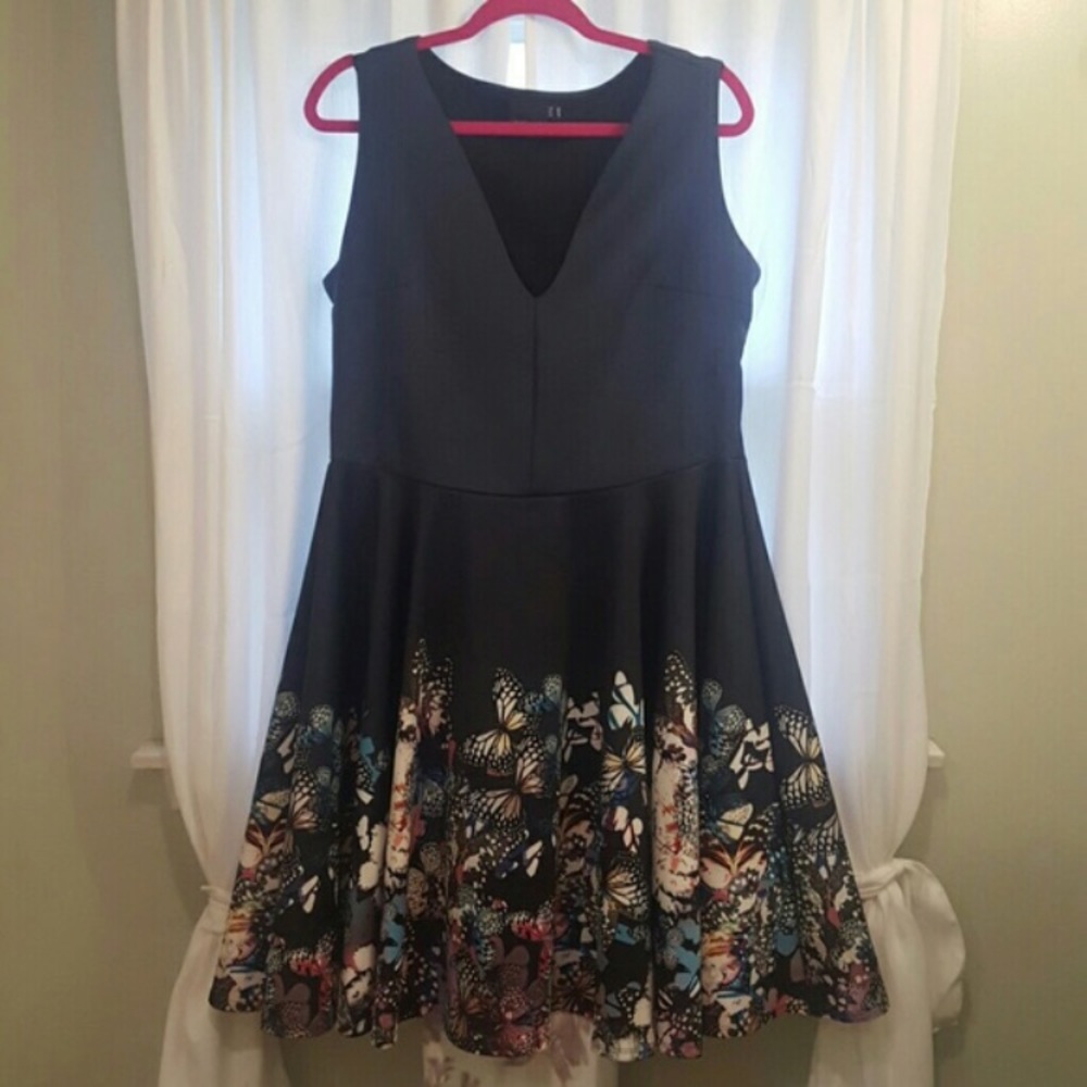 ASOS Curve Butterfly Dress